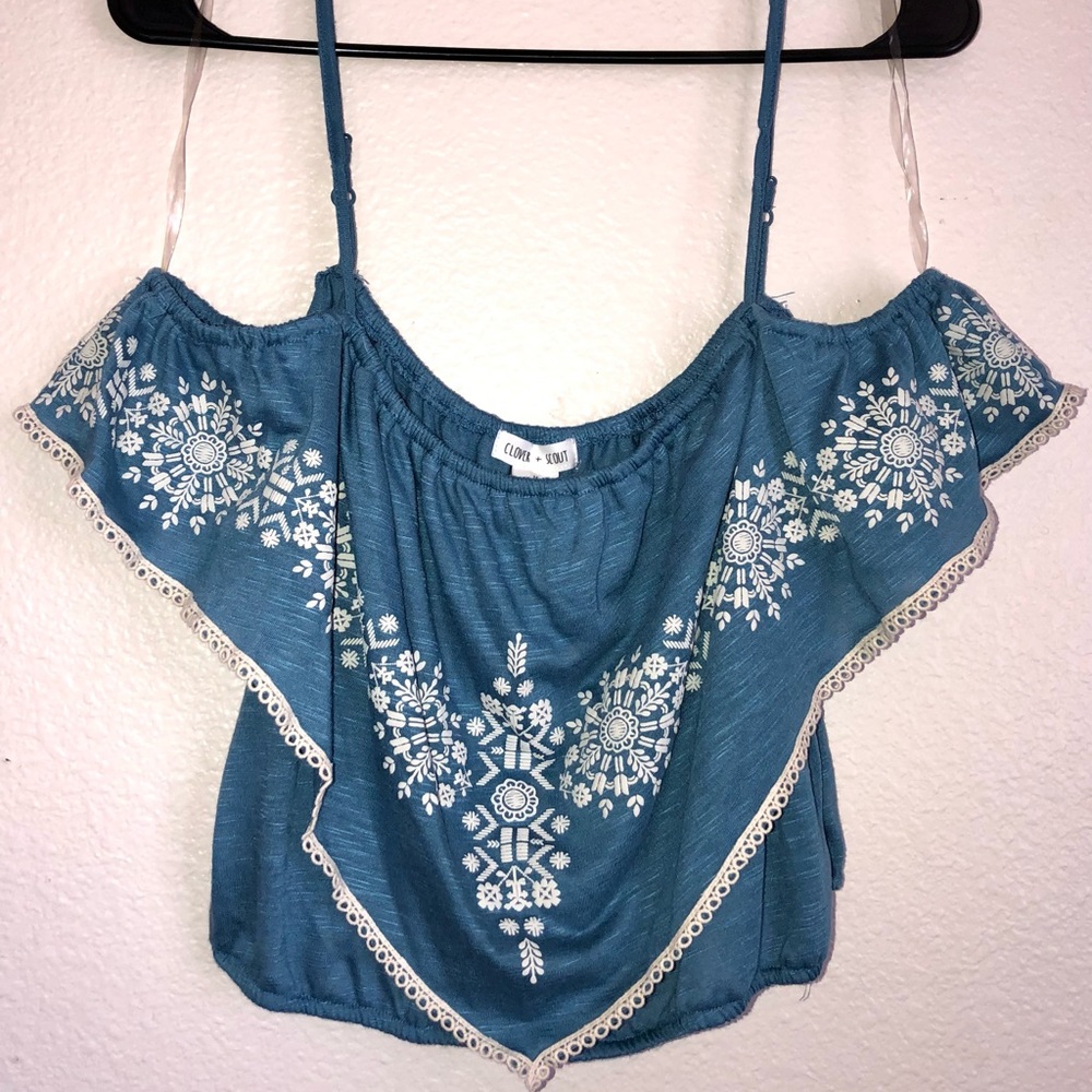 Bohemian Crop Top💙